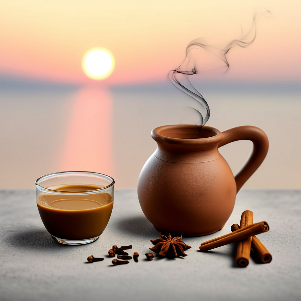 Traditional Chai Preparation